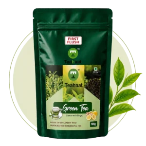 GREEN TEA WITH LEMON & GINGER